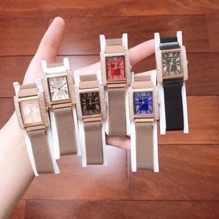 Đồng hồ dây lưới nút hít nam châm