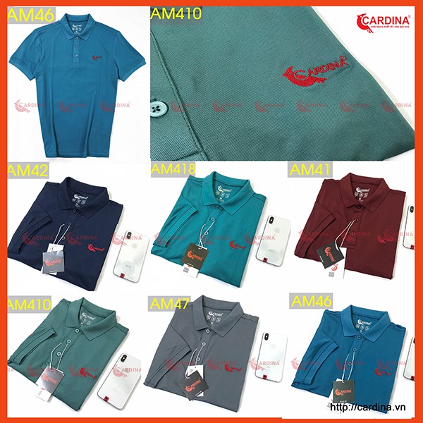 [Mã SKAMPUSHA7 giảm 8% tối đa 50K đơn 250K] Áo Polo Cardina Chất Thun Lạnh Cao Cấp Chính Hãng | BigBuy360 - bigbuy360.vn