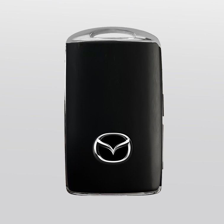 Vỏ ốp khoá xe hơi - Bọc chìa smartkey ô tô Mazda3 chìa vuông