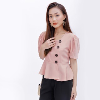 Áo Peplum Công Sở Thời Trang Eden - ASM044