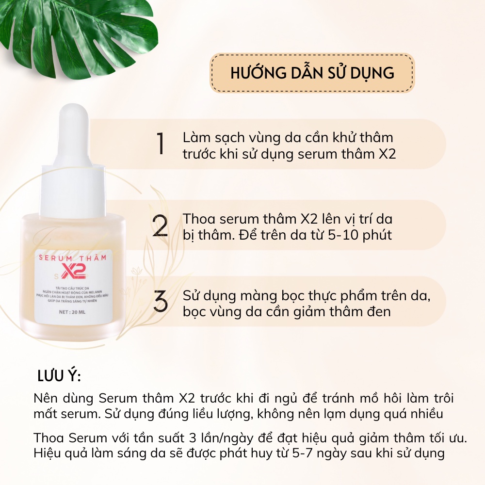 Giảm mờ thâm mụn x2 huyền phi serum mờ thâm nách mụn đầu gối mông vùng kín nhũ hoa – junlee làm đẹp chính hãng