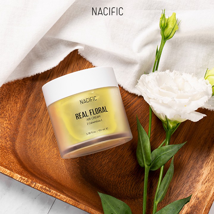 Kem dưỡng hoa cúc NACIFIC Real Floral Air Cream Calendula 100ml