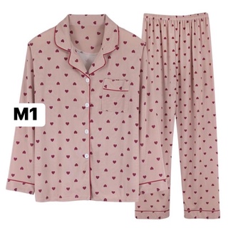 Đồ bộ nữ dễ thương mặc nhà thu đông pijama cotton sữa Look Book hàng Quảng Châu ca thumbnail
