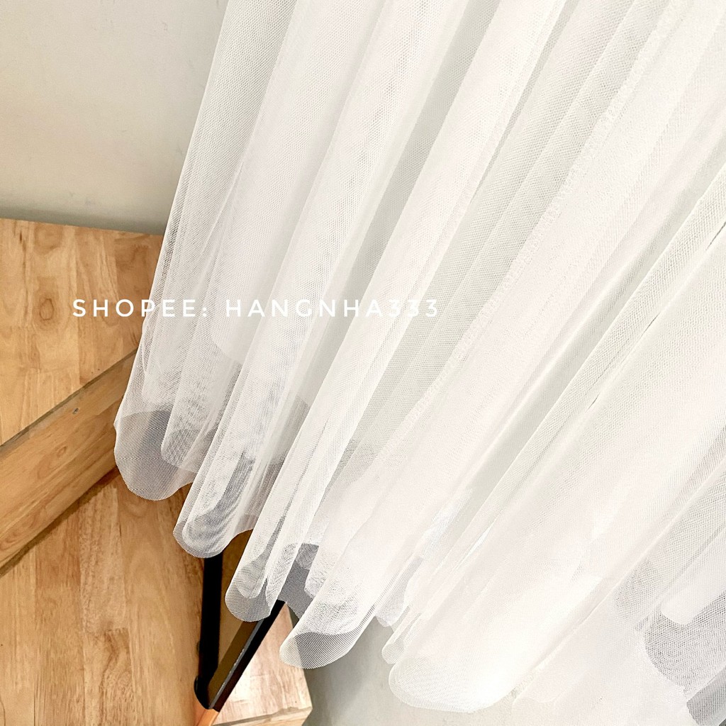 ⭕️CÓ SẴN || CHÂN VÁY TUTU 4 LỚP DÀI 80cm STYLE CÔNG CHÚA ULZZANG LOẠI 1