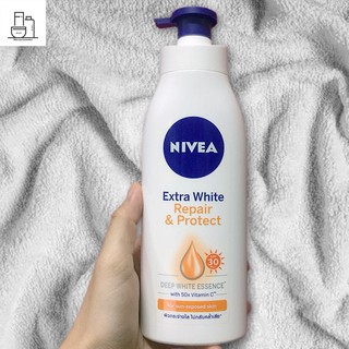 Tinh Chất Dưỡng Thể Dưỡng Trắng Giúp Phục Hồi Và Chống Nắng Nivea spf30 400ml