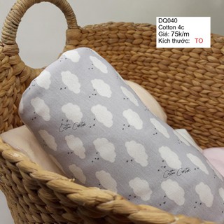 [Vải cotton họa tiết] co giãn 4 chiều - cho mẹ và bé - đám mây