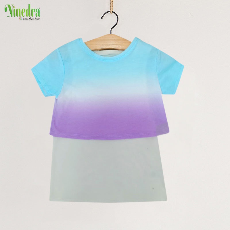 Áo thun cặp 2 lớp bé gái hàng VNXK