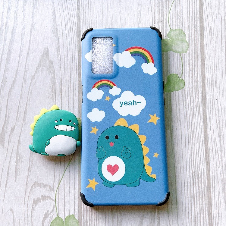 Ốp lưng idm Hàn Quốc kèm pop Oppo A55