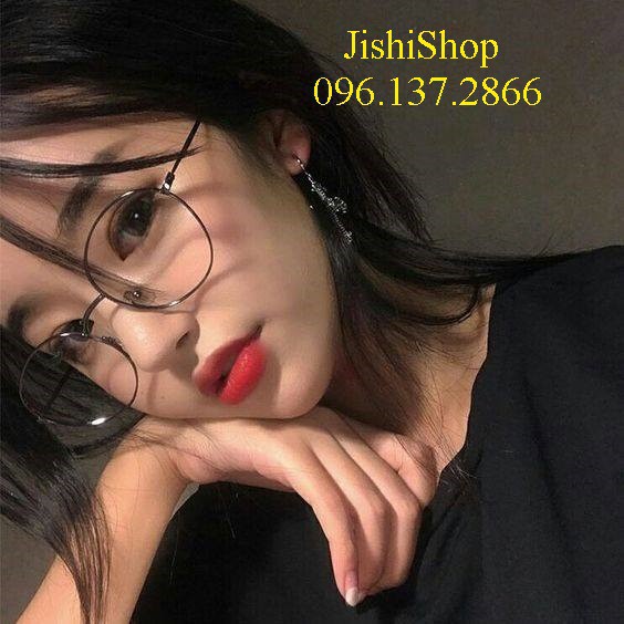 giảm 10% tối đa 20K_ KÍNH NGỐ TRÒN DỄ THƯƠNG KÍNH GIẢ CẬN NGỐ NOBITA N901 |shopee. Vn\Shopgiayred