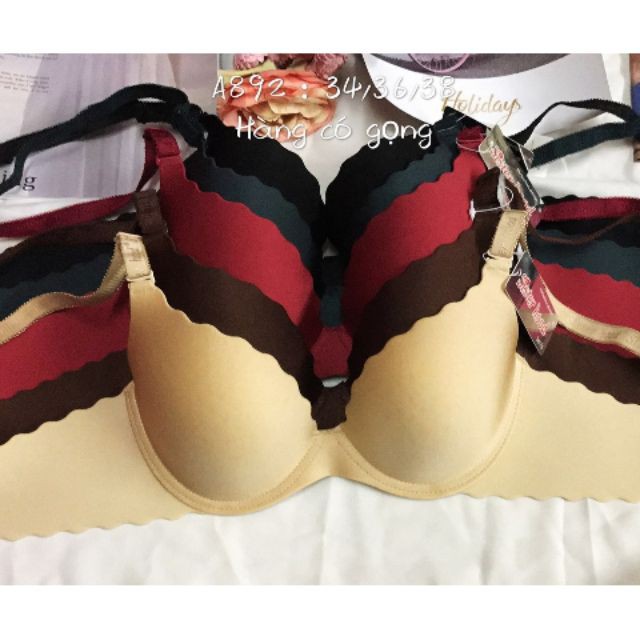 Áo lót su mút mỏng cho người ngực bự, áo lót bigsize A892