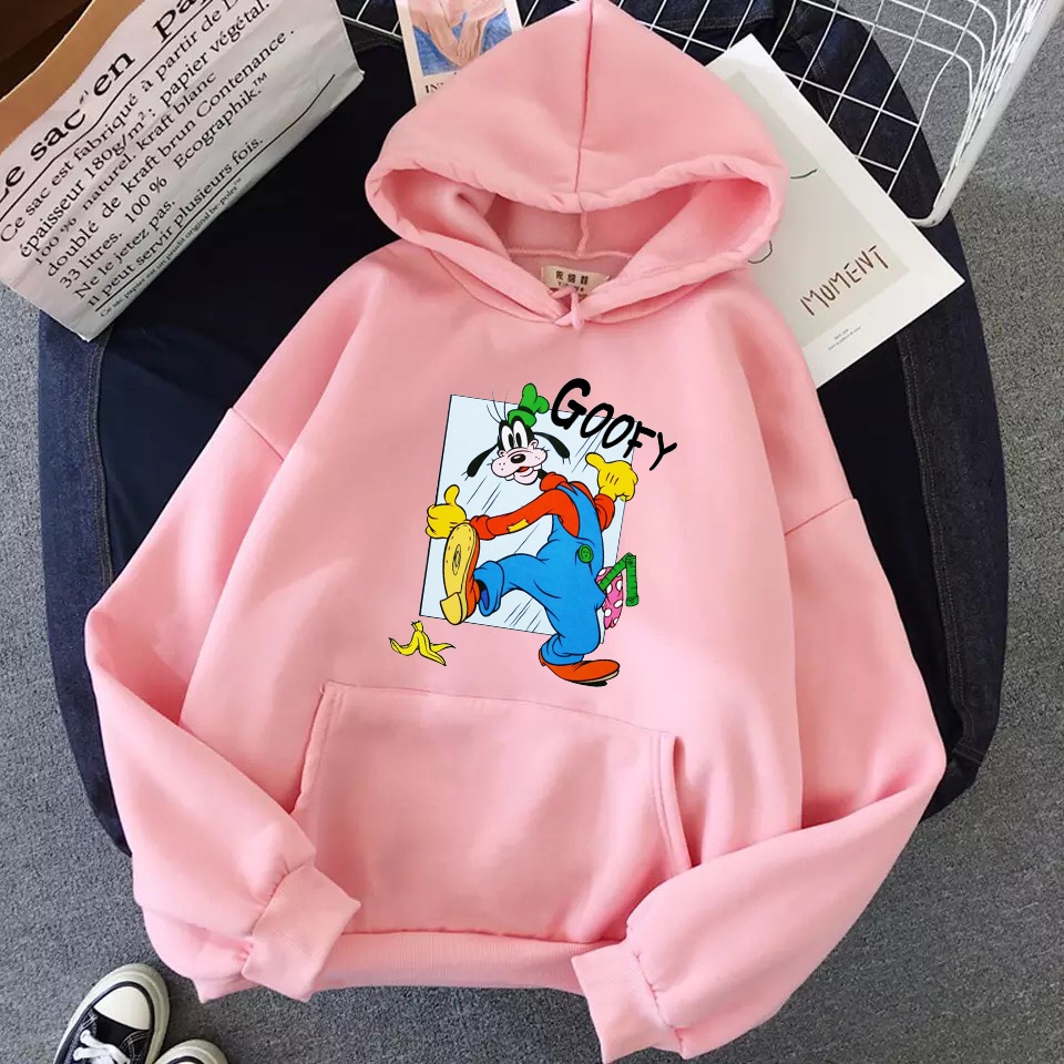 ÁO HOODIE NAM NỮ IN GOOFY (NHIỀU MÀU)