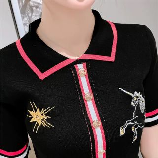 ĐẦM LEN THÊU NGỰA CAO CẤP