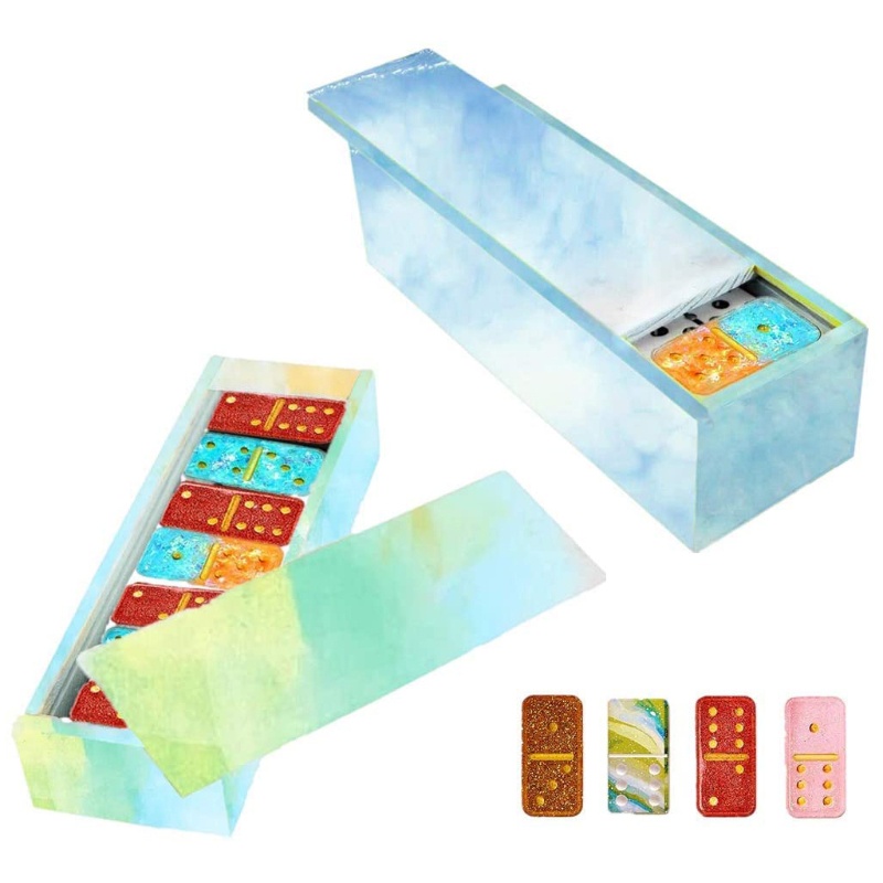 Khuôn Làm Xà Phòng Handmade Hình Quân Cờ Domino Độc Đáo