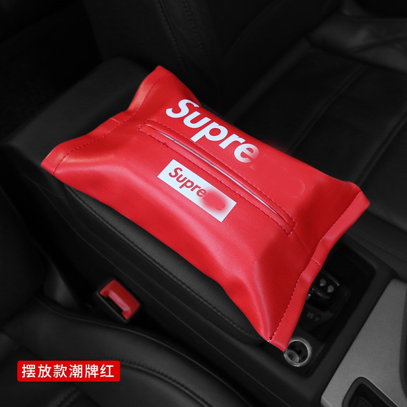 Túi đựng khăn giấy rút thiết kế hoạt hình sáng tạo độc đáo dành cho ô tô iMLU