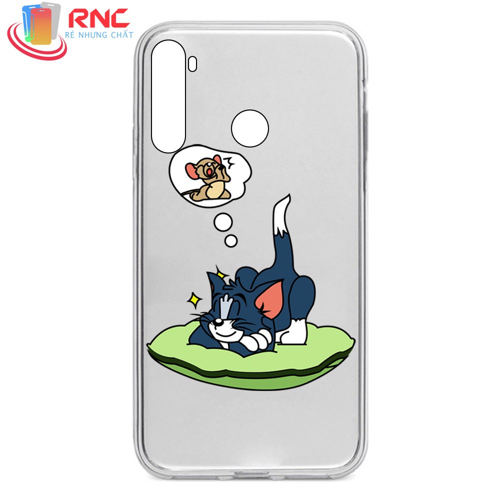 Ốp lưng Realme 5/Realme 5i/Realme 5s Tom & Jerry dẻo trong Silicone in hình