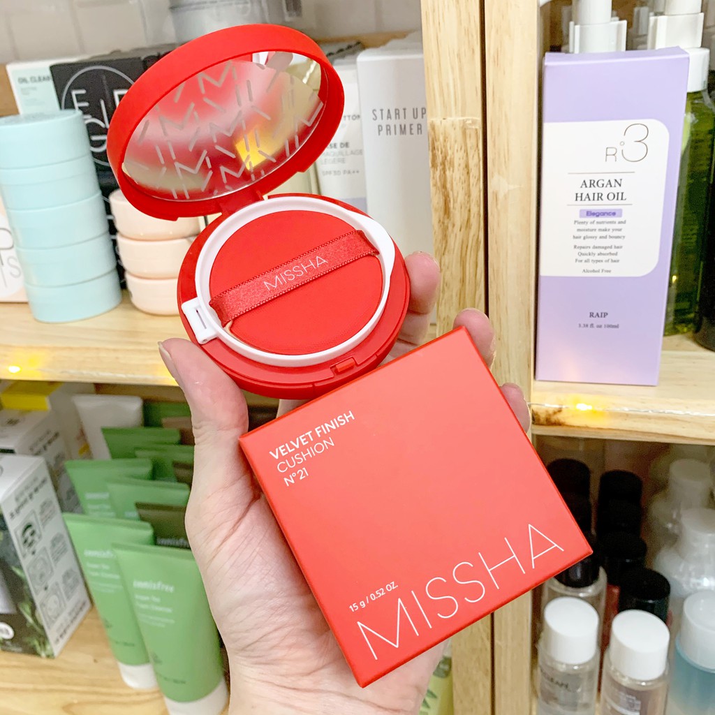 Phấn nước Missha Velvet Finish Cushion SPF50+ PA+++