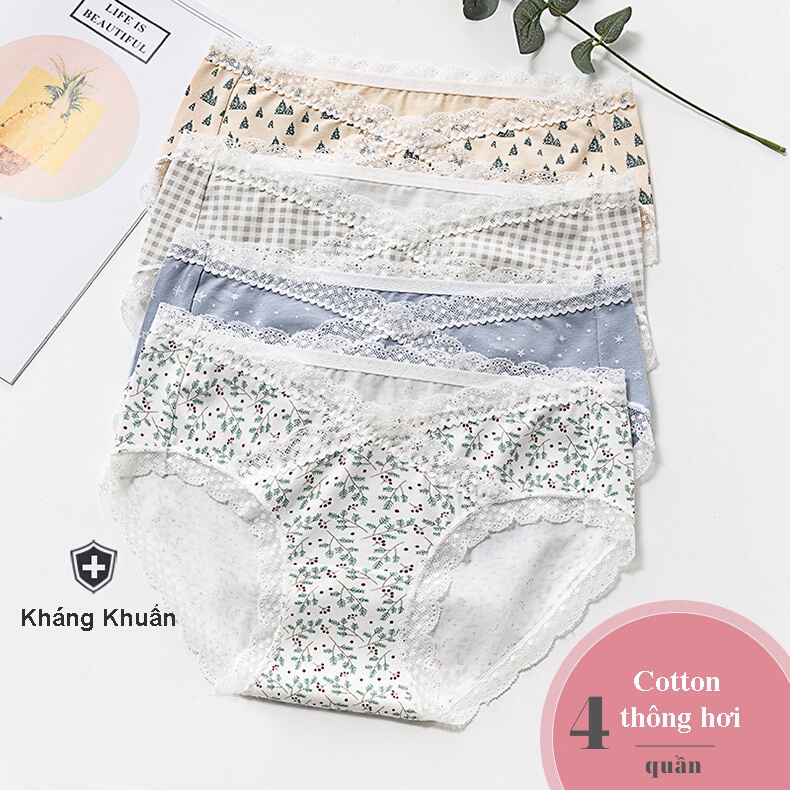 Quần Lót Bầu Cạp Chéo Imom Care, Vải Cotton Cao Cấp, Kháng Khuẩn, Khử Mùi, Thông Hơi Thoáng Mát, Co Dãn 4 Chiều - Qlb1