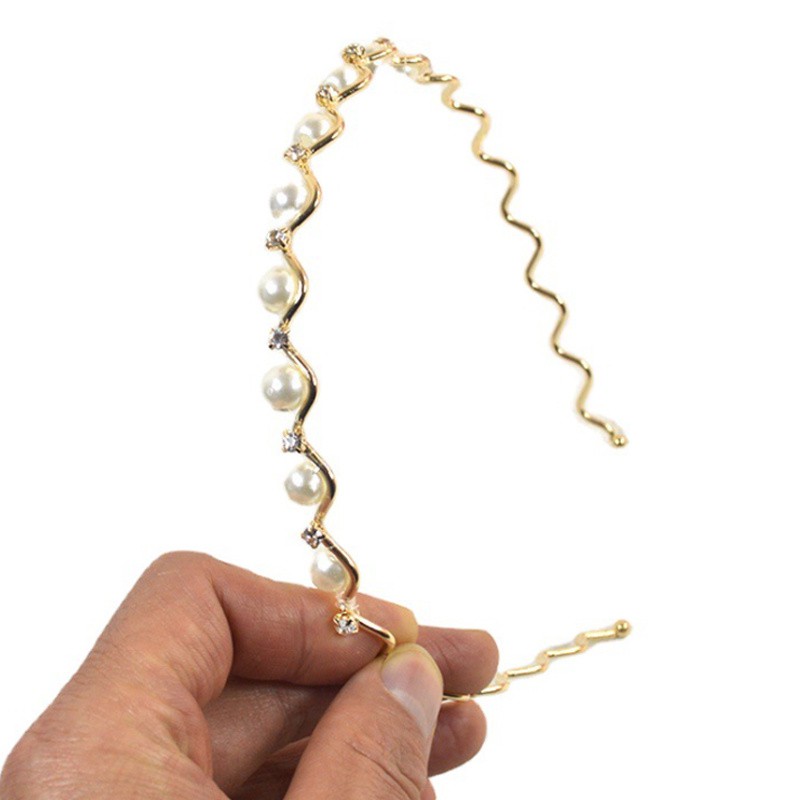 Cài tóc đính ngọc trai giả thời trang cho nữ