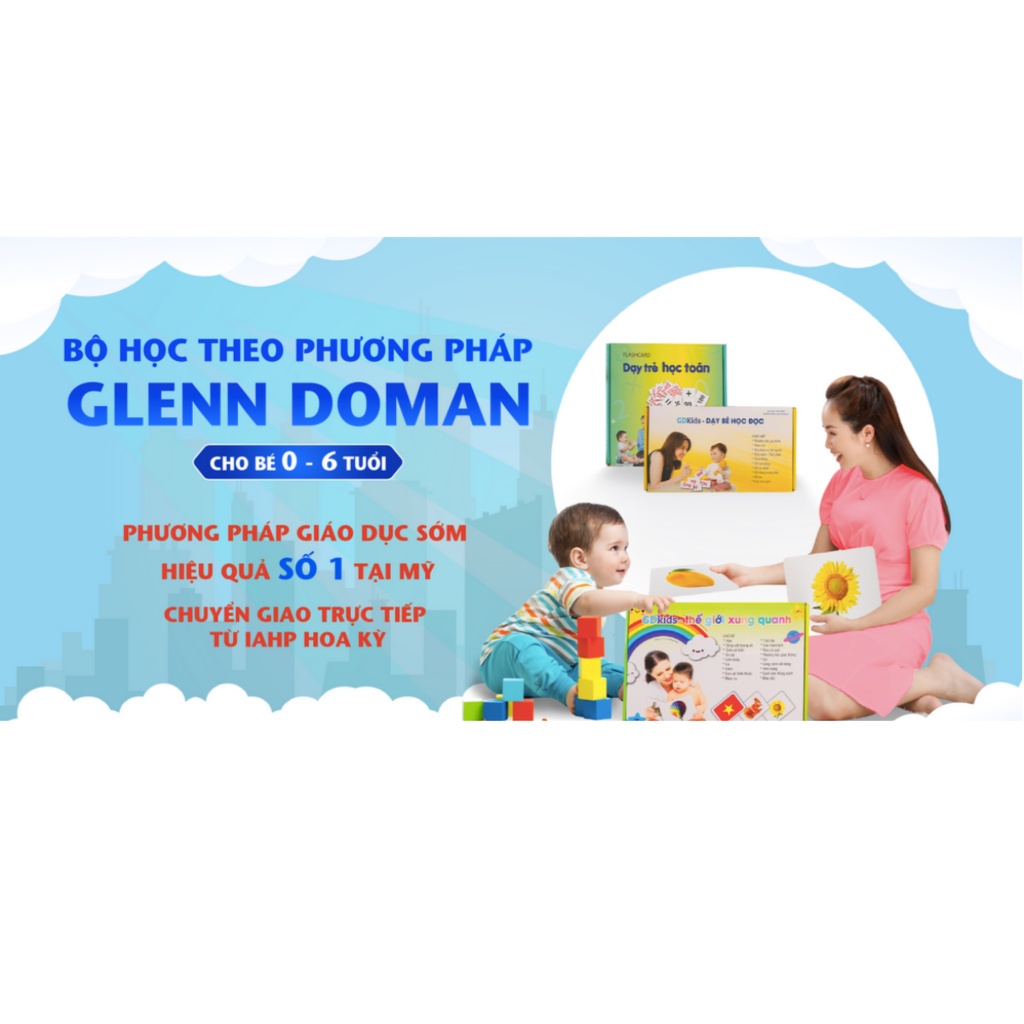 Flashcard glenn doman cho trẻ sơ sinh thẻ thế giới xung quanh chuẩn 300 thẻ chuyên sâu Shop Bố Su