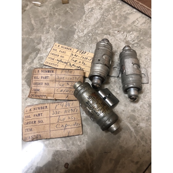 Tụ sắt Spargue .25mf/200v