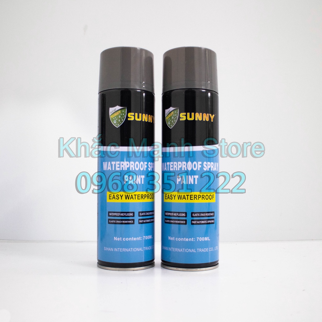 Bình Xịt Chống Thấm SUNNY 700ml Đa Năng - Chống Dột Dột, Bình Xịt Bảo Vệ Nhà Bạn Khỏi Ngấm Nước