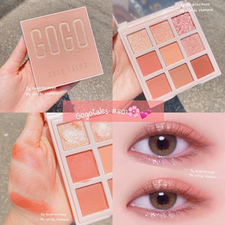 [CHÍNH HÃNG] Bảng phấn mắt GOGO TALES 9 màu Admiring Velvet Eyeshadow