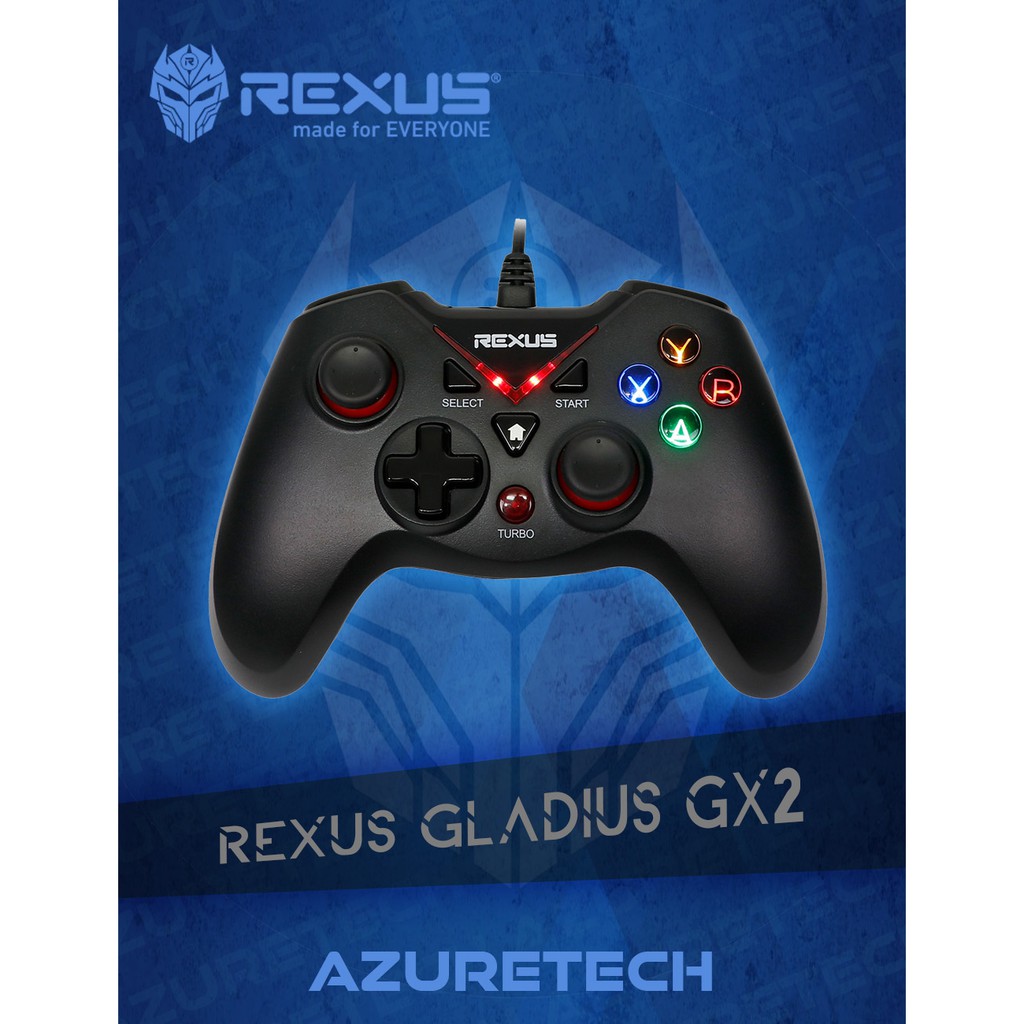 Tay Cầm Chơi Game Rexus Gladius Gx2 / Gx 2 Cho Android Pc Ps