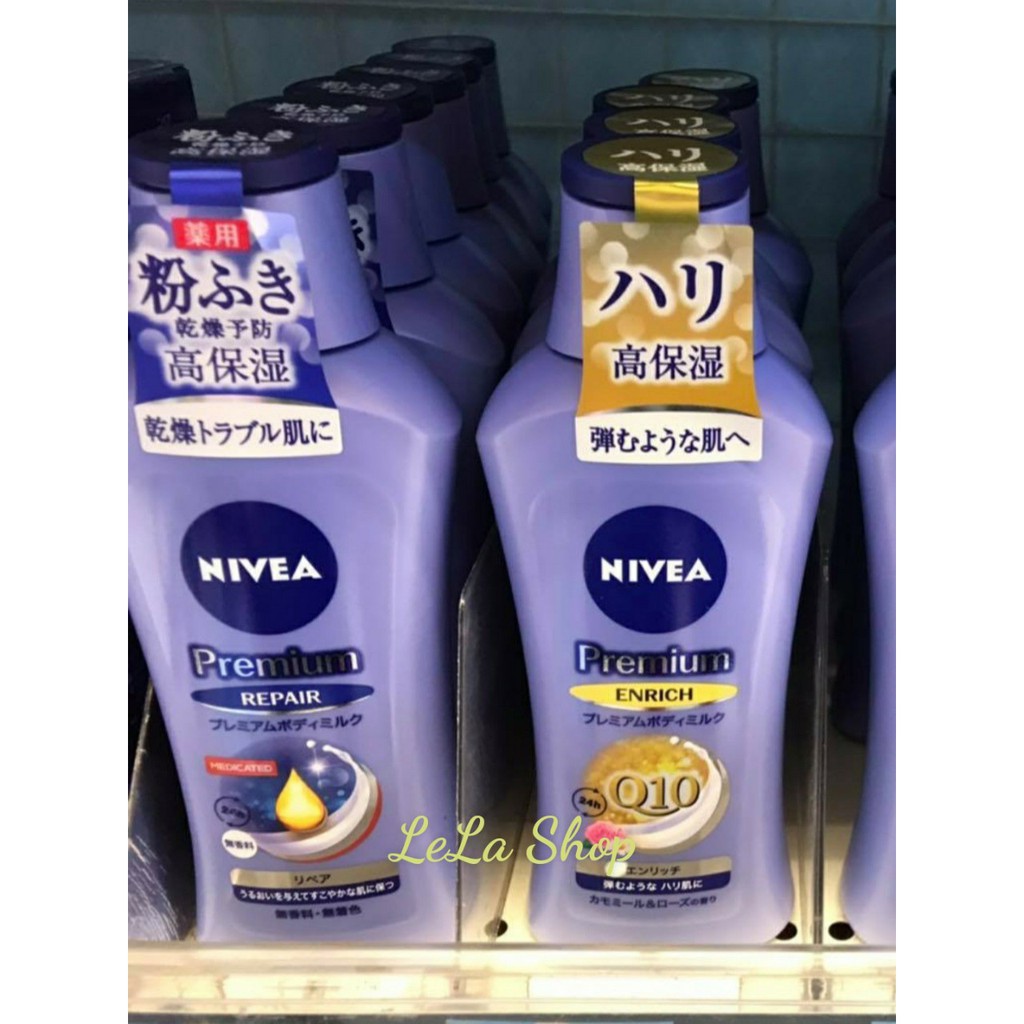 (Mẫu mới) Sữa Dưỡng Thể Nivea Premium Body Nhật Bản