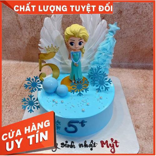 [SIÊU RẺ] Cánh thiên thần lông vũ màu trắng trang trí bánh kem sinh nhật