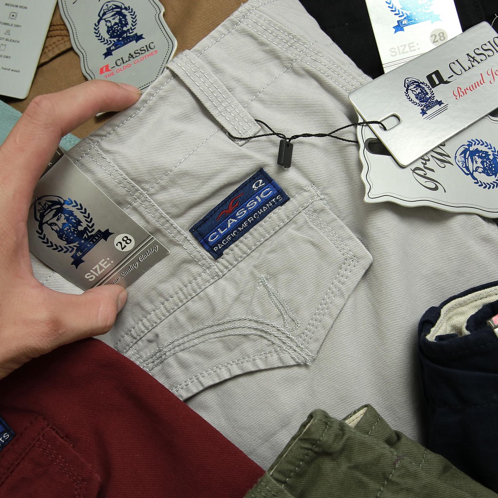 [Mã MABRO220 hoàn 15% đơn 99K tối đa 50K xu] Quần short nam vải kaki wash đẹp LADOS-408 | BigBuy360 - bigbuy360.vn