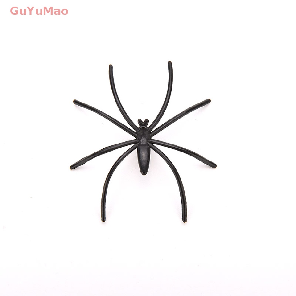 [cxGUYU] Set 20 Nhện Nhựa Đen Trang Trí Halloween