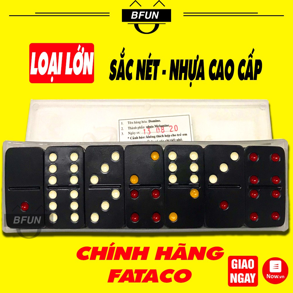 (LOẠI LỚN) Bộ Cờ DOMINO FATACO Cao Cấp - Đồ Chơi Trẻ Em BFUN