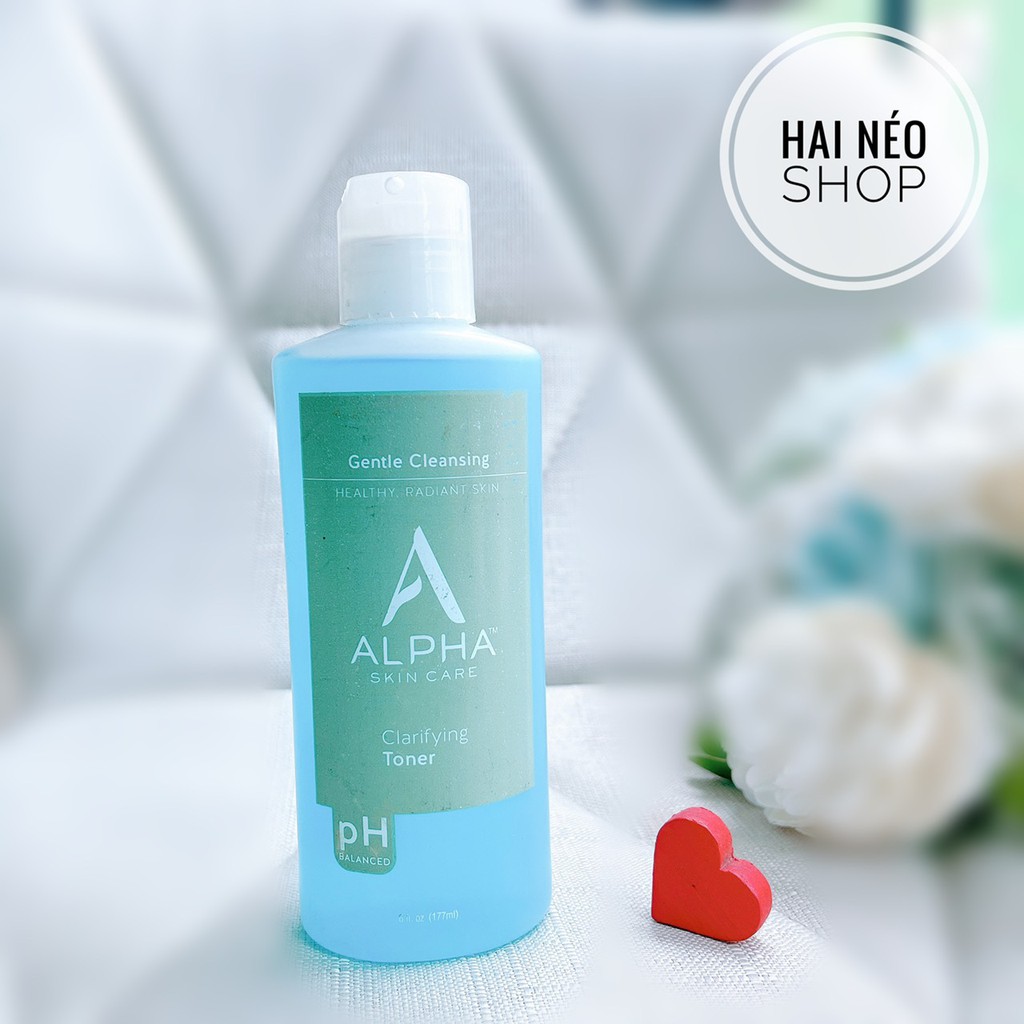 Nước hoa hồng làm sạch da se lỗ chân lông chứa AHA Glycolic ALPHA SKIN CARE CLARIFYING TONER (USA