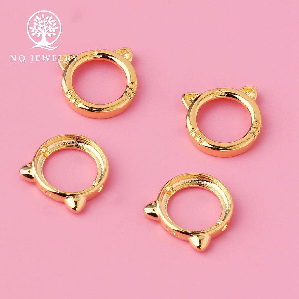 Charm bạc hình hổ - NQ Jewelry