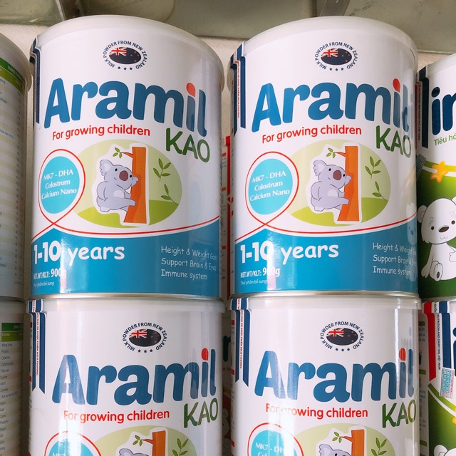 Combo 2 lon sữa Aramil Kao 900g