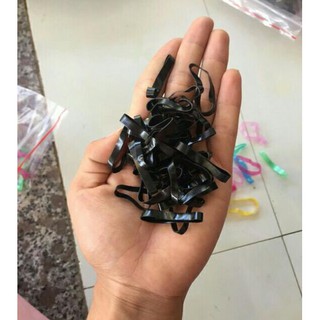 Dây chun buộc tóc cho bé, dây bản to 100g