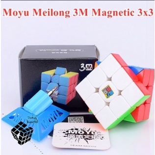 Rubik 3x3 || Moyu Meilong 3M Stickerless || có nam châm
