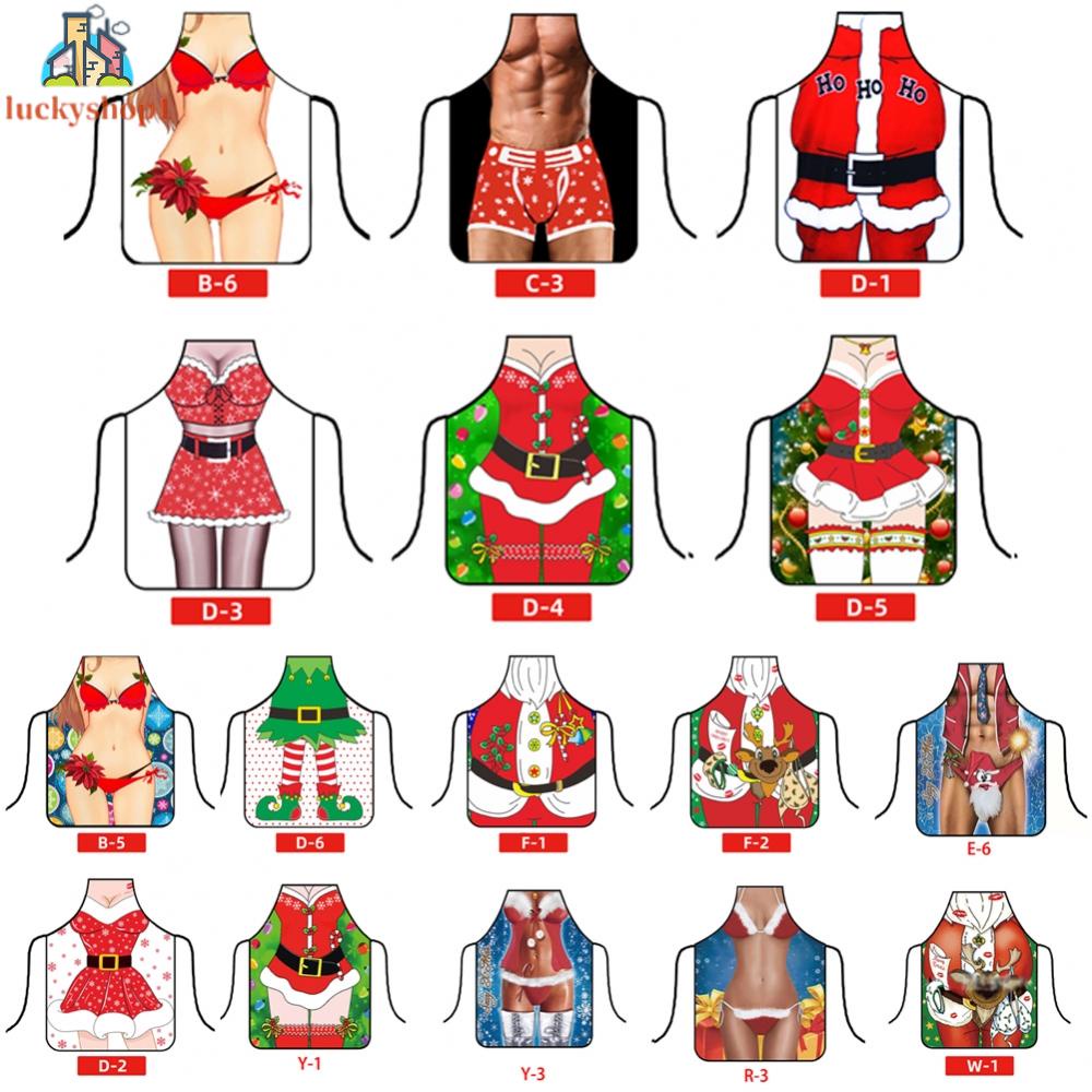 Tạp Dề Giáng Sinh Xinh Xắn