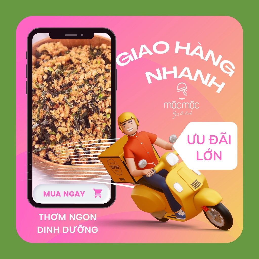 Muối vừng rong biển tóp chay Mộc Mộc 200G | BigBuy360 - bigbuy360.vn