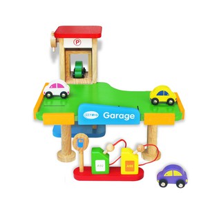 Đồ chơi gỗ Winwintoys - Gara xe hơi