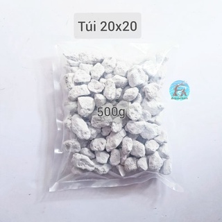 500g Đá Lông Vũ/Nham thạch trắng Turkey (1-4cm)
