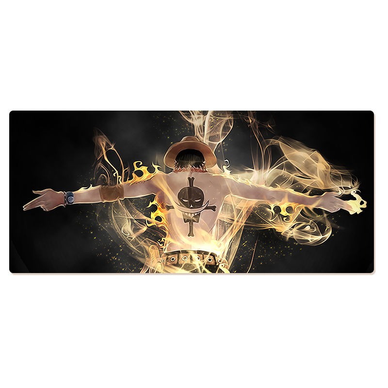 Tấm lót bàn phím size lớn sáng tạo hoạ tiết hoạt hình Anime One Piece theo yêu cầu cá nhân