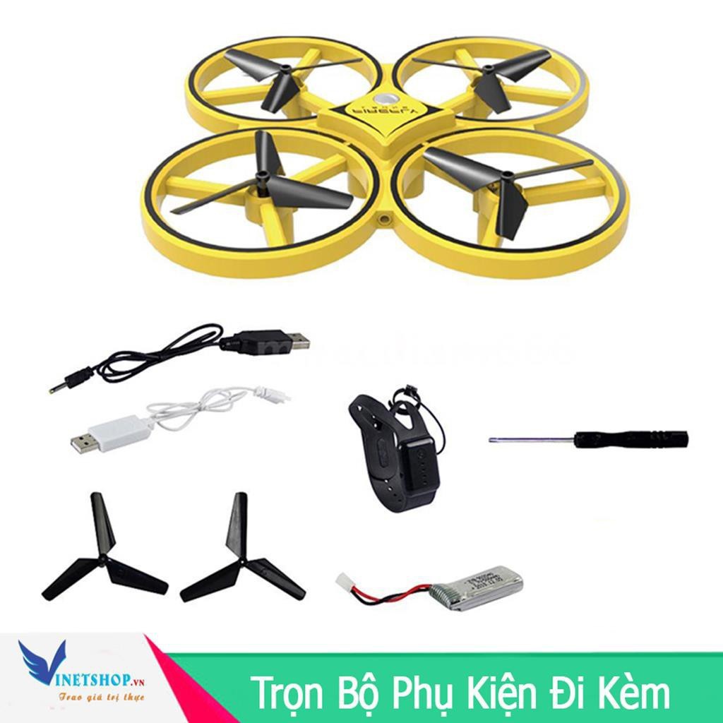 Máy bay điều khiển từ xa Con Đom Đóm Dùng Cảm Biến + Cử Chỉ Tay UFO loại to