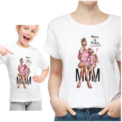 combo áo đôi mẹ và bé siêu cute hình thật