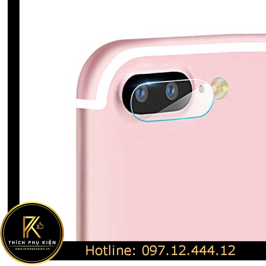 Kính Cường Lực Camera iP 7/8 Plus/X/Xr/Xs/ iP Xs Max Loại Trong Suốt Xịn