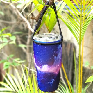 🌌🌌 TÚI XÁCH LY GIỮ NHIỆT 900ML GALAXY DẢI NGÂN HÀ
