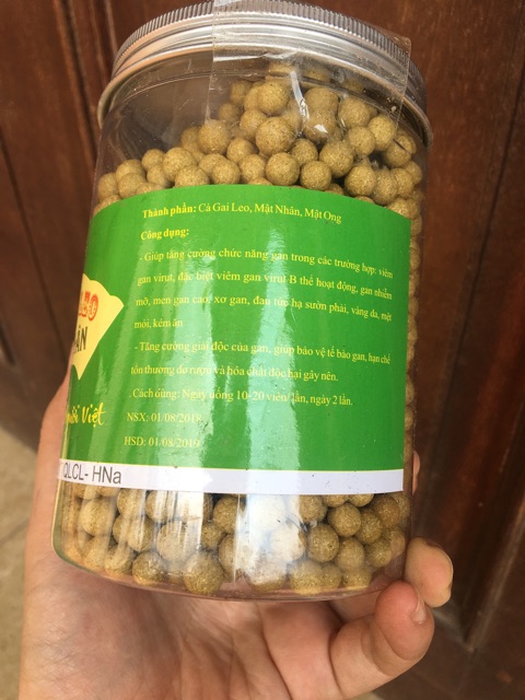 Viên cà gai leo - mật nhân 500g