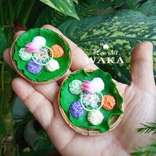 Mẹt Xôi Ngũ Sắc Mini 01- Mô hình 1/12