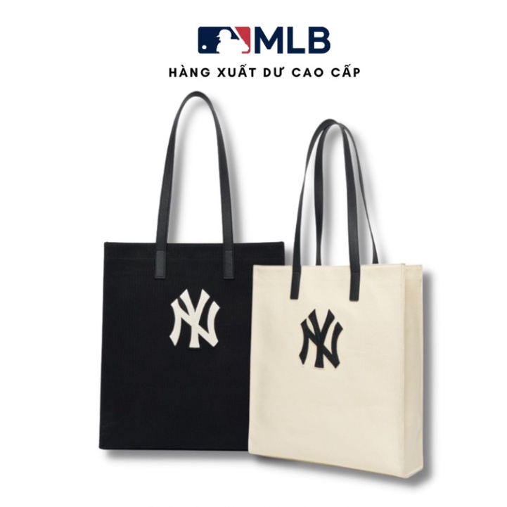Túi tote MLB hoạ tiết thuê chữ NY dành cho cả nam và nữ phong cách Hàn Quốc - TED Shop