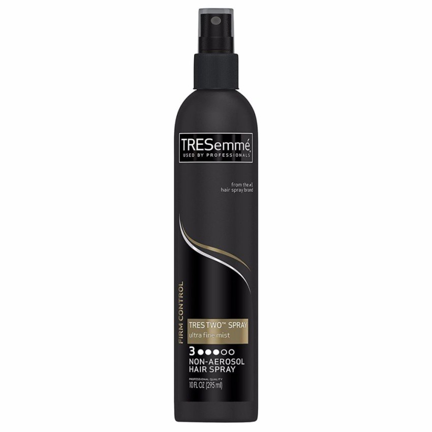Bình keo xịt tạo hình tóc TRESemmé TRES TWO Non Aerosol Hair Spray Ultra  Fine Mist Firm Control 3 295ml (Mỹ) | Shopee Việt Nam